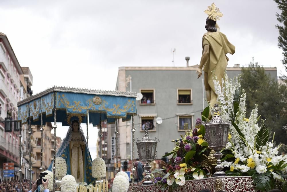 Encuentro entre Jesús Resucitado y la Virgen Gloriosa de Jumilla