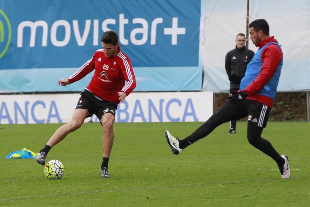 El Celta sigue con su puesta a punto para el derbi