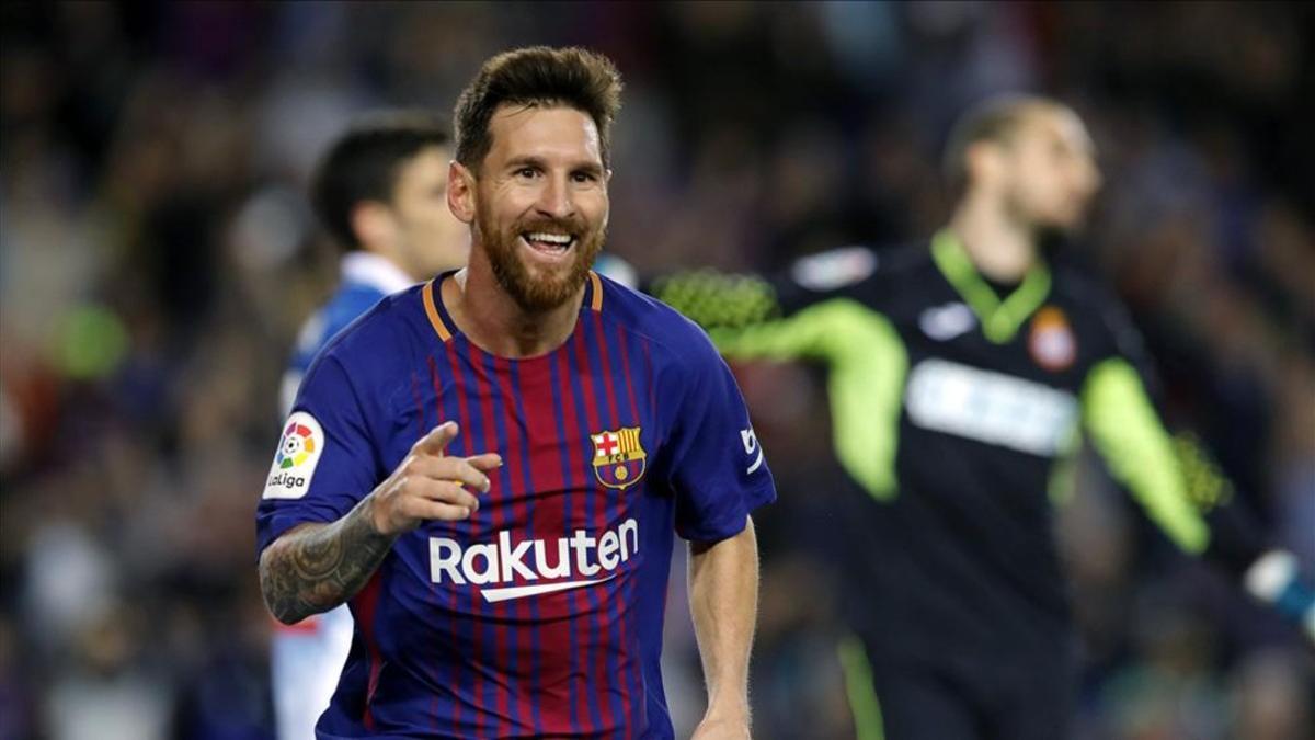 Leo Messi inició la goleada