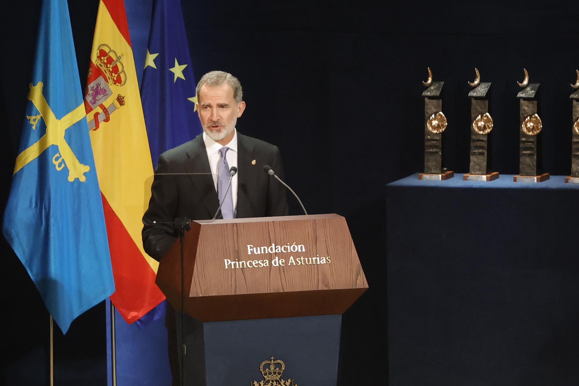 EN IMÁGENES: Así fue la ceremonia de entrega de los premios "Princesa de Asturias" 2022