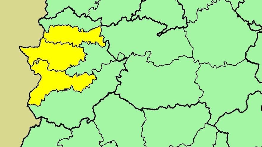 Alerta amarilla por nieblas en varios puntos de Extremadura este lunes