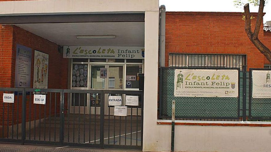 Fachada de la escuela infantil Príncipe Felipe, cuya gestión sale a licitación.