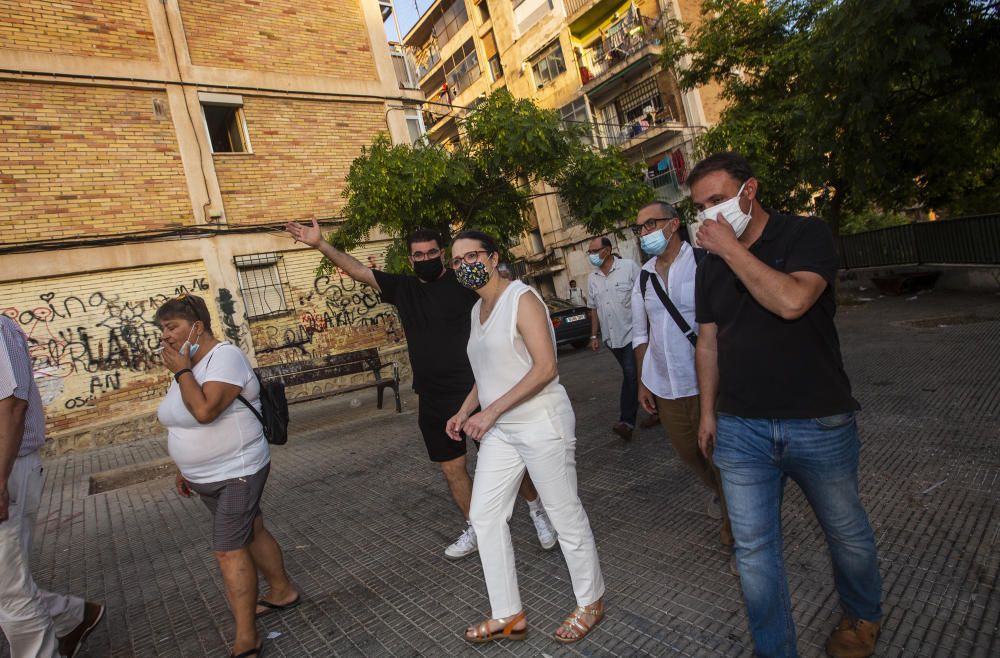 Oltra visita la Zona Norte de Alicante