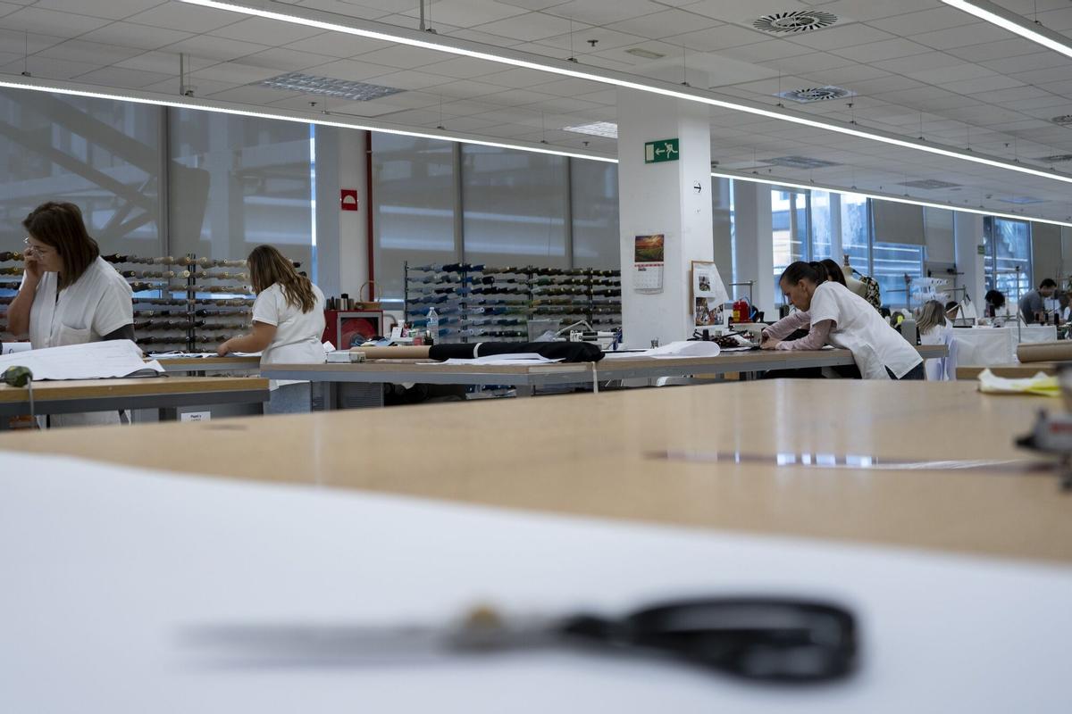 Trabajadoras de Inditex en Arteixo