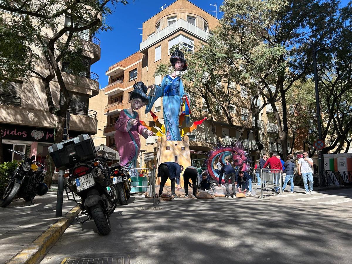 Plantà de la falla Sedaví