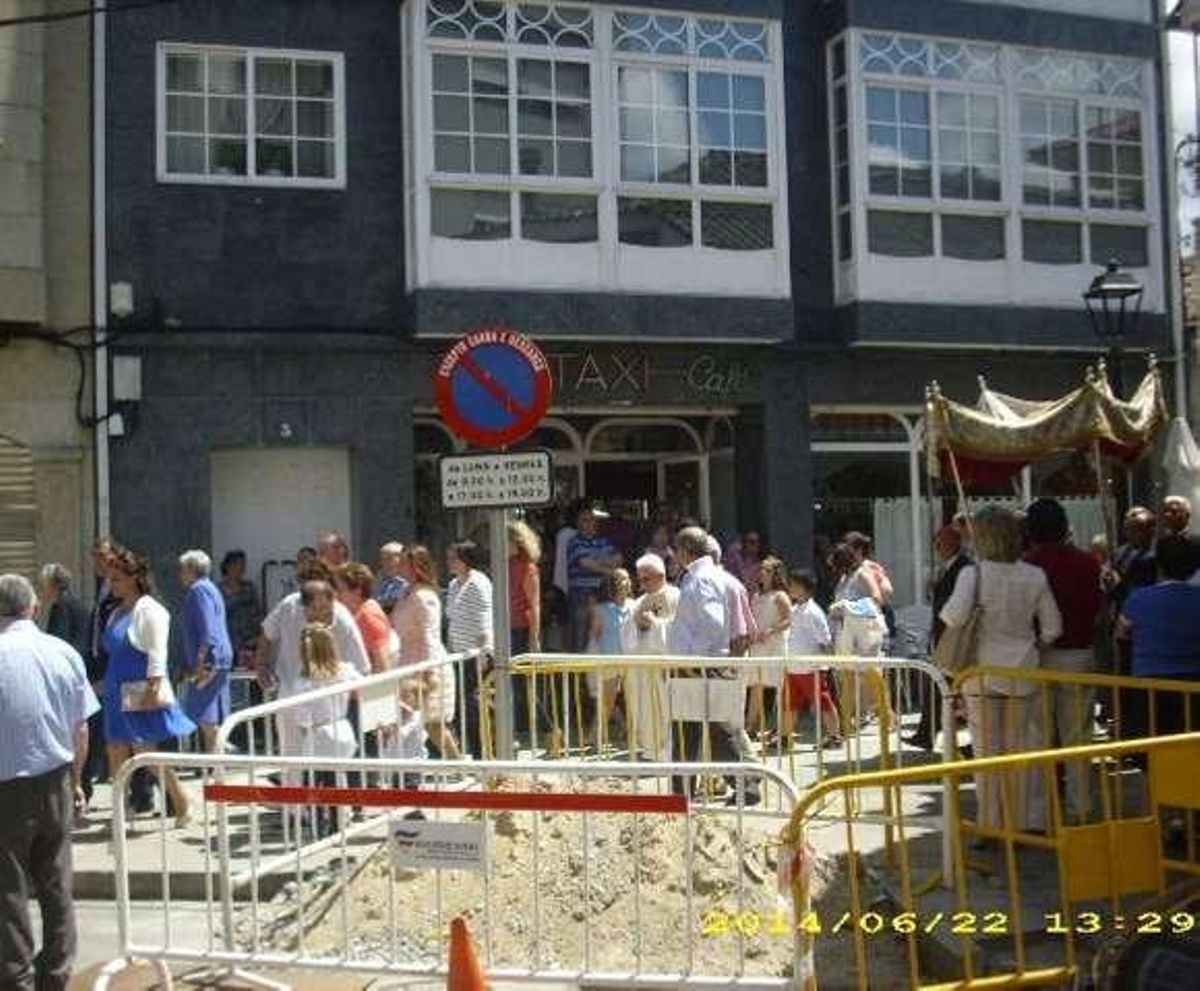 El Corpus sortea las obras en Pontecesures