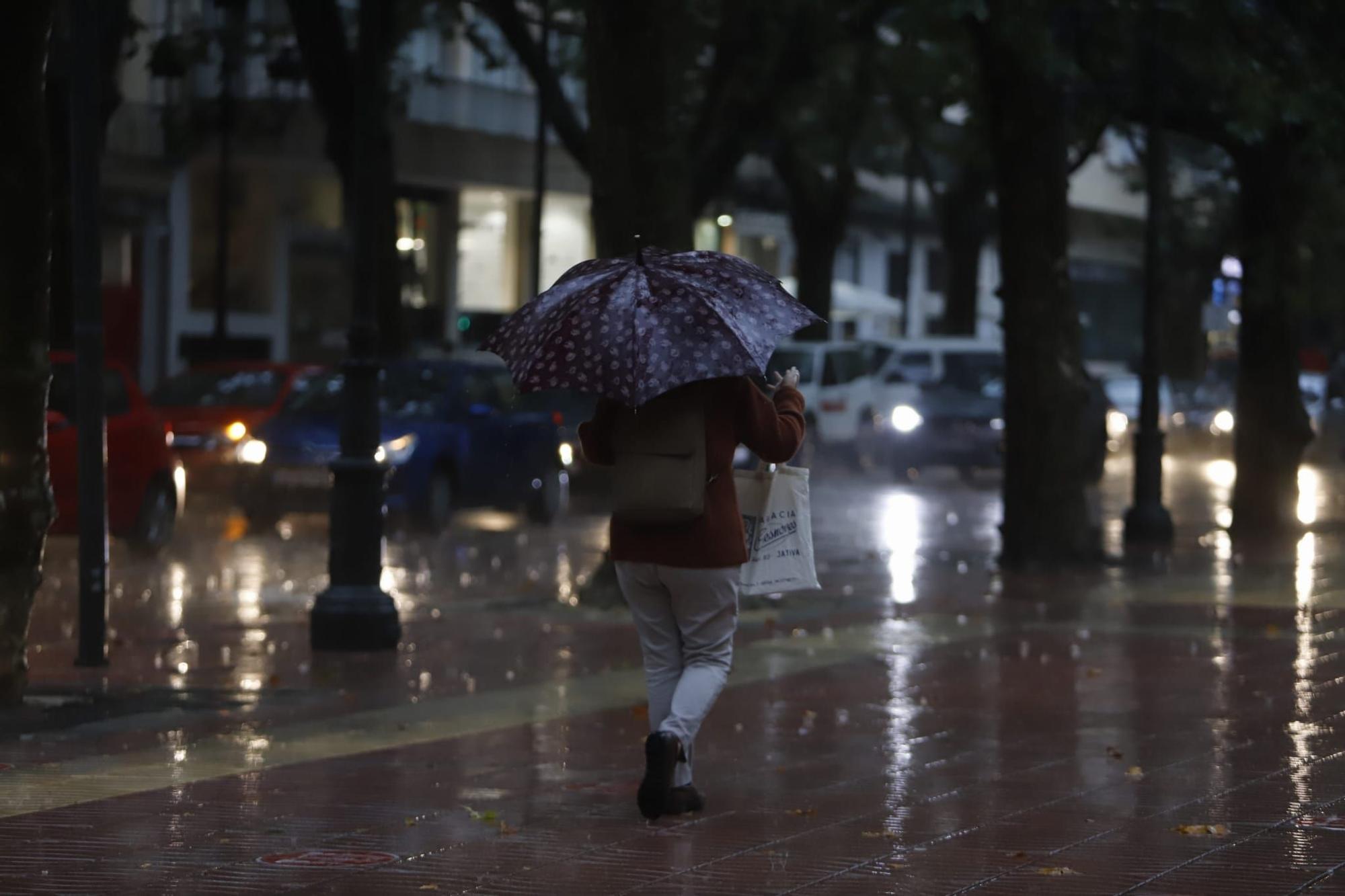 Las lluvias descargan en Xàtiva