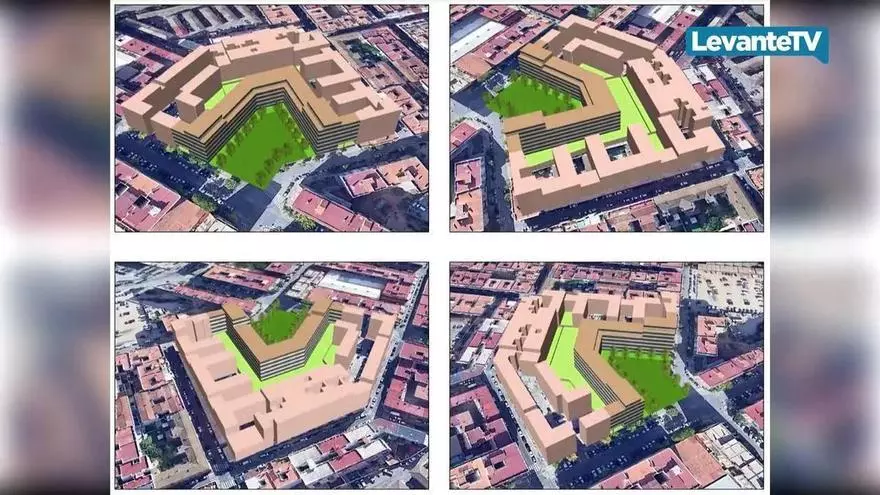 El PAI de Benicalap proyecta 55 viviendas públicas y zona verde