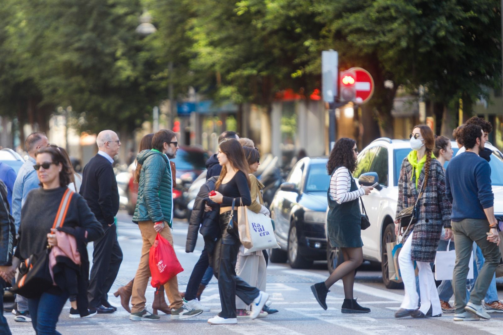 València, a rebosar con las compras de última hora