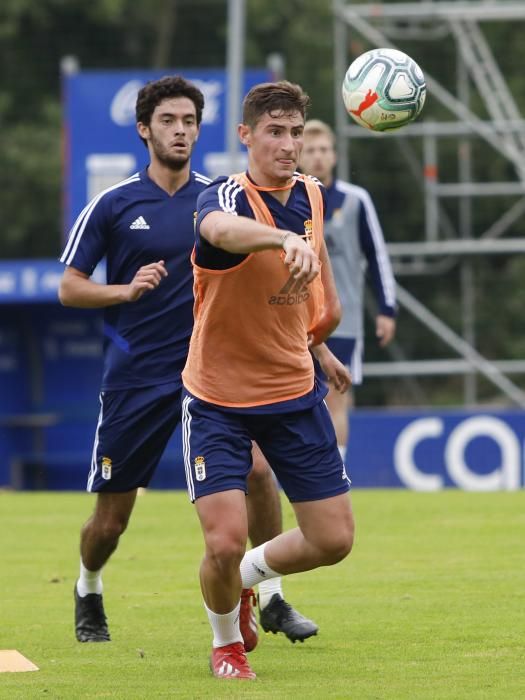 Primer entrenamiento del Real Oviedo para la tempo