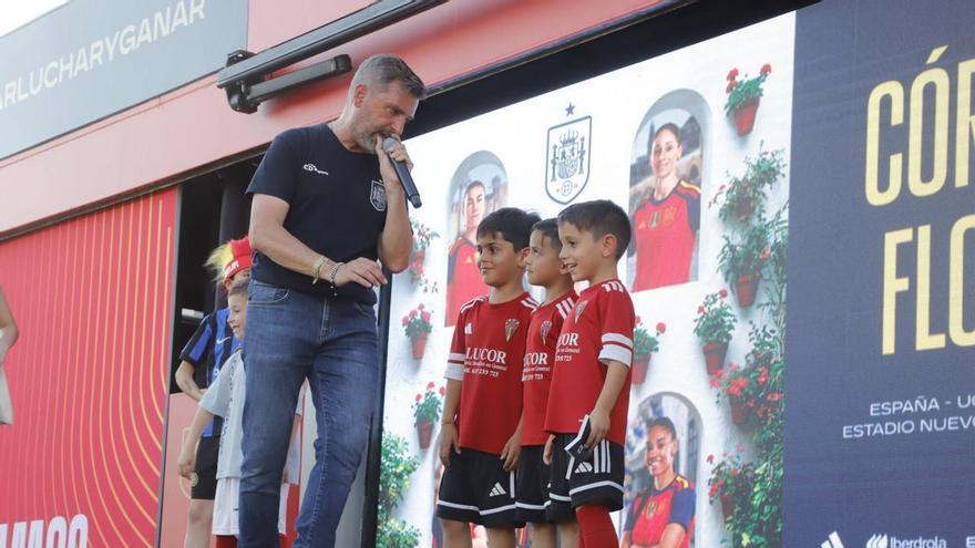 La fan zone de la selección española en Córdoba
