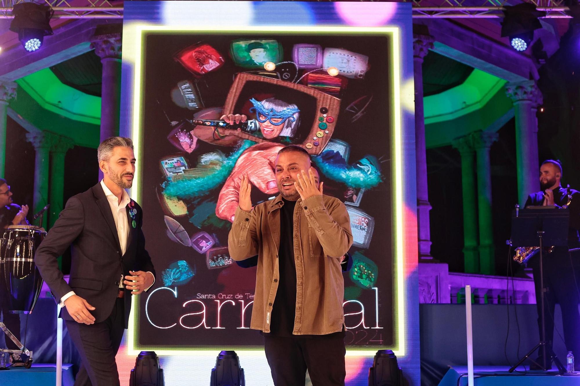 Presentación del cartel del Carnaval de Santa Cruz de Tenerife