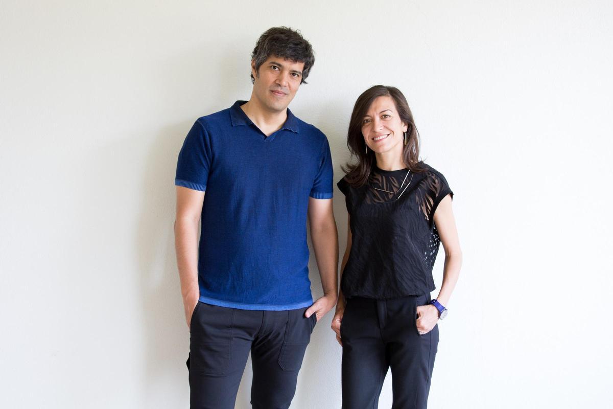 Los arquitectos Héctor Mendoza y Mara Partida.