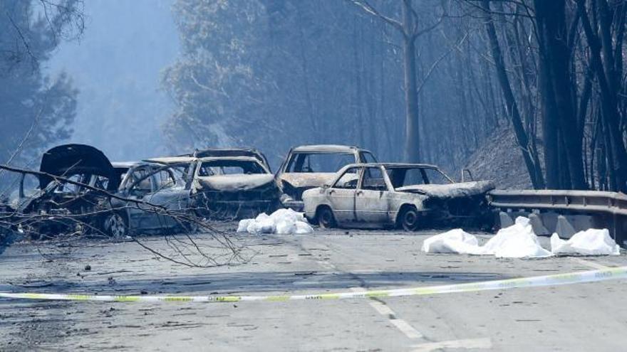 Se eleva a 62 el número de fallecidos en el incendio de Portugal