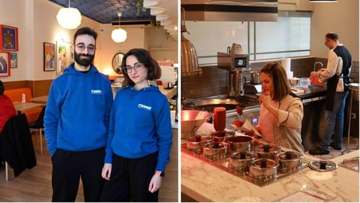 Fernando y Virginia, de Rizoma, y Marcia, de Maison Sucrée