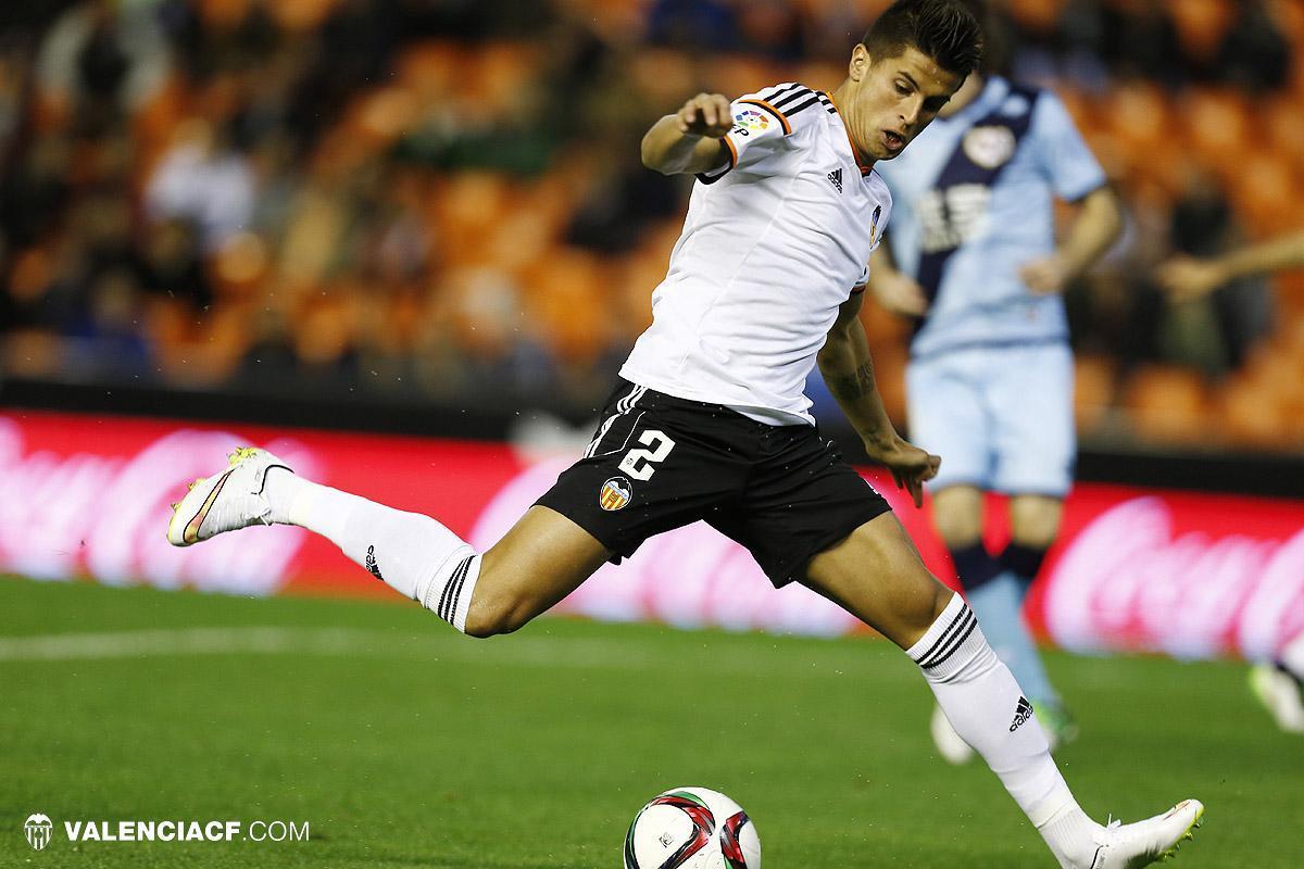 Cancelo en el Valencia en la 14/15