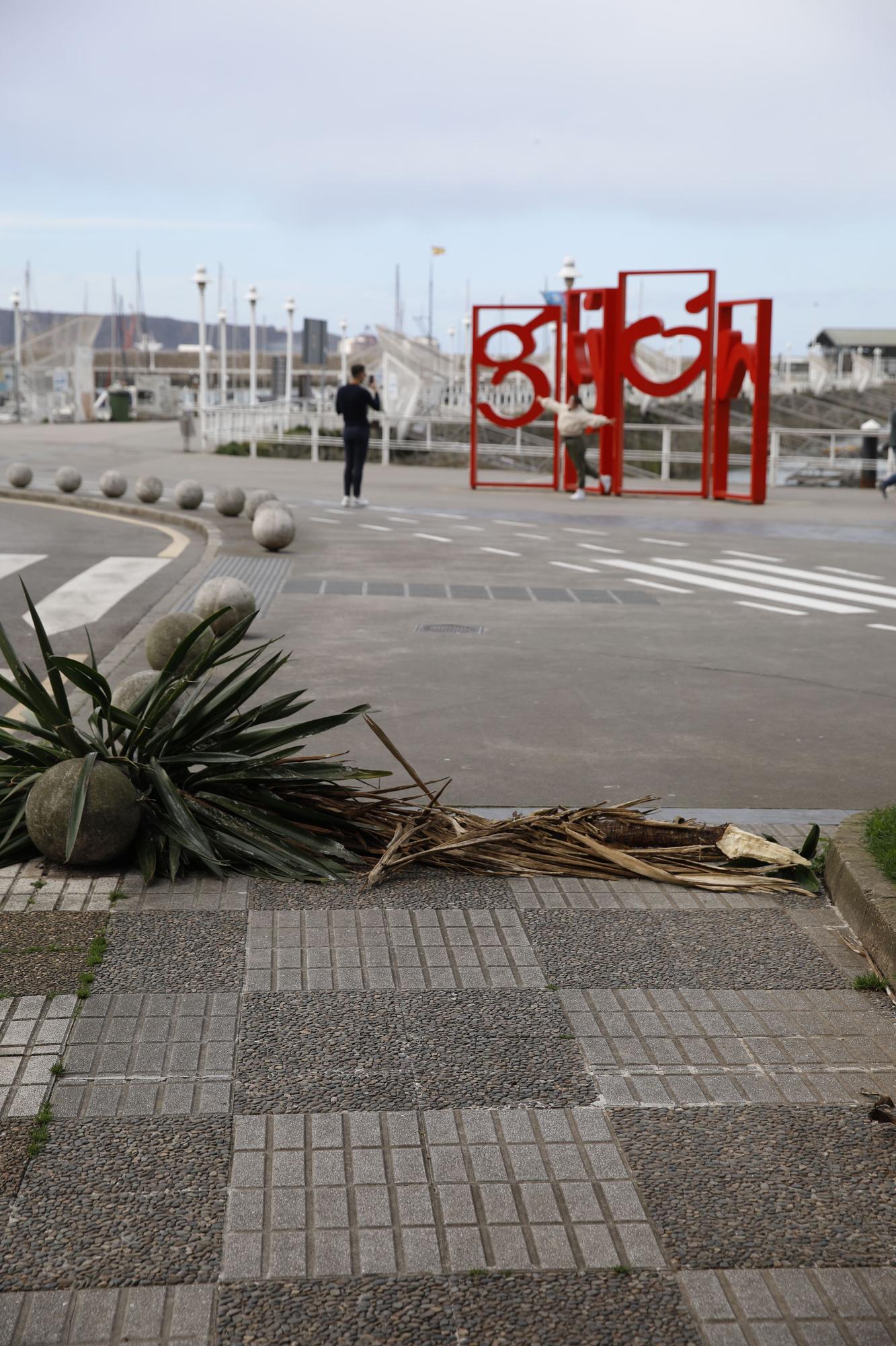 Viento en Gijón