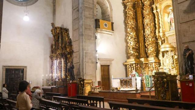Iglesia de San Agustín, donde fue enterrado José Rodríguez. |   // XOÁN ÁLVAREZ