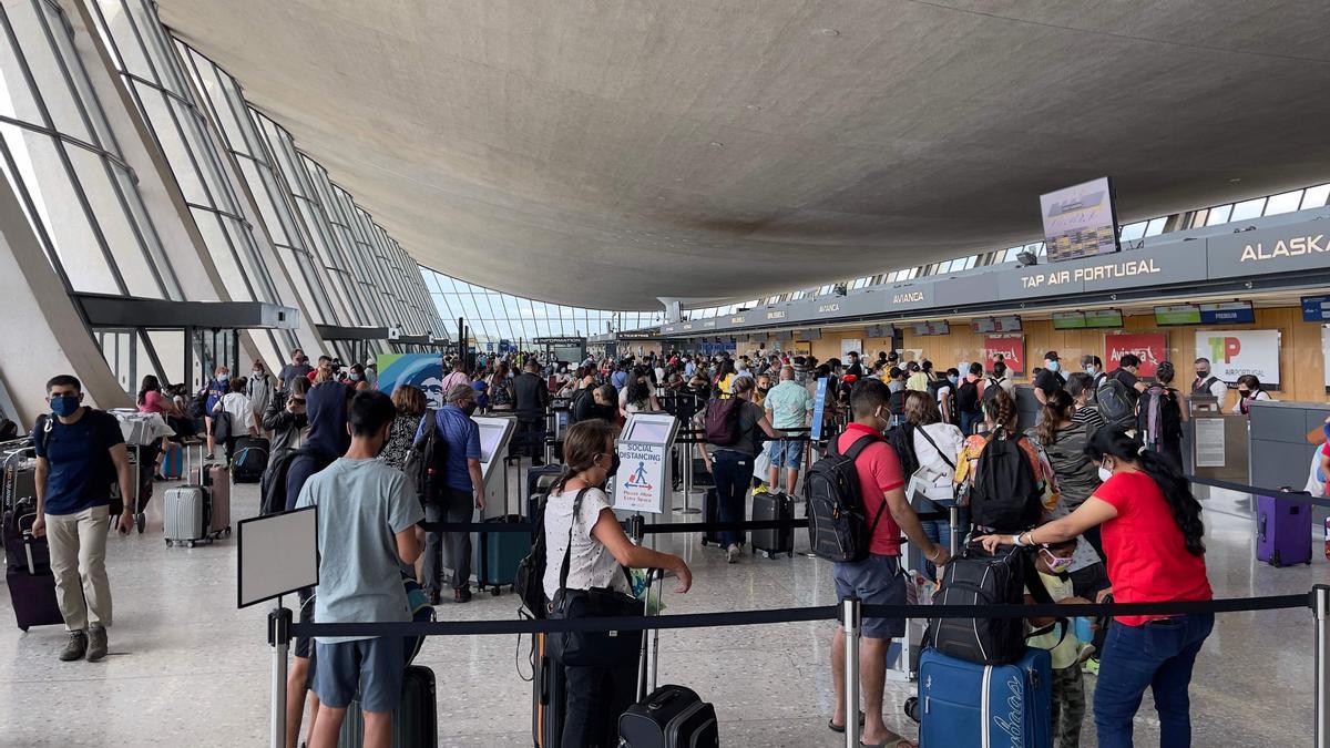 Terminal de embarque en el aeropuerto de Dulles, Virginia, el pasado 14 de agosto.