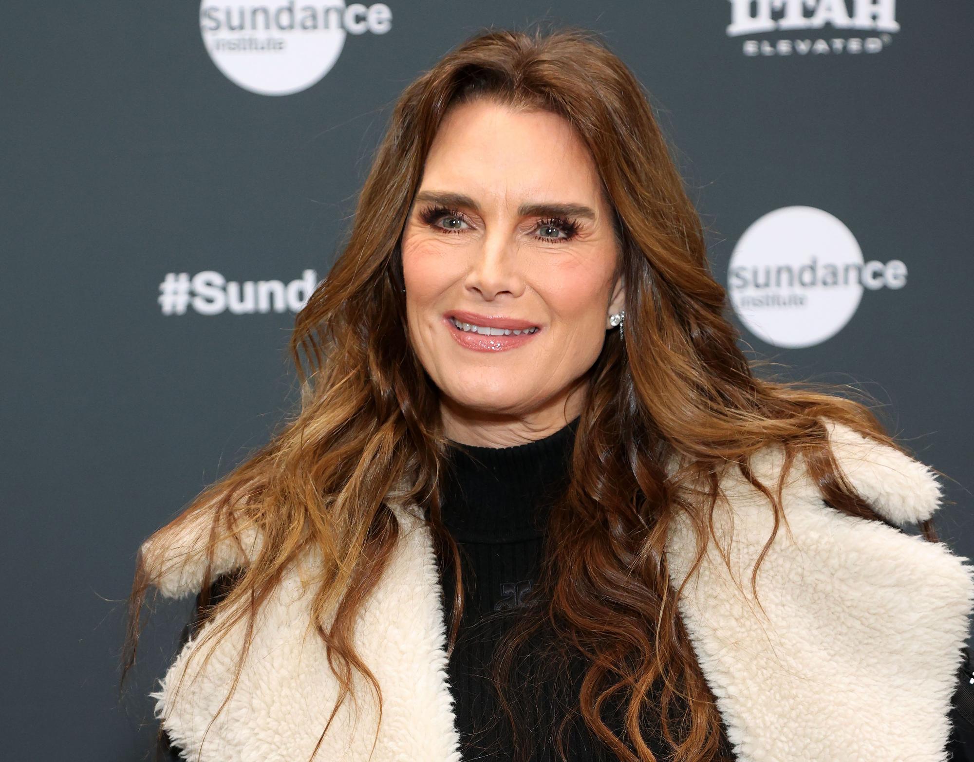 La actriz de cine Brooke Shields