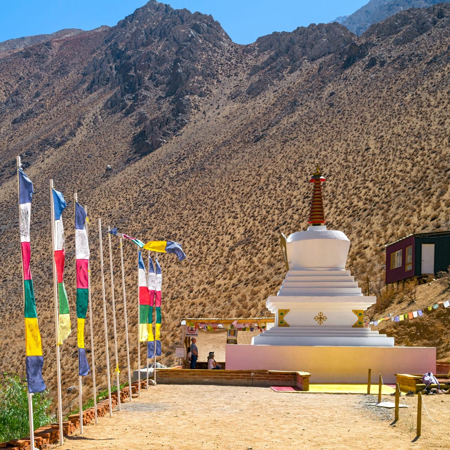 Estupa de la Iluminación, Cochiguaz, Valle del Elqui.