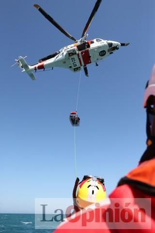 Simulacro de Salvamento Marítimo en Cartagena