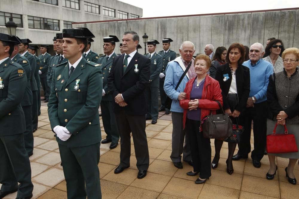 Actos oficiales en el cuartel del Rubín por el día del Pilar