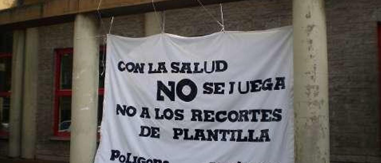 Pancarta de una movilización vecinal en 2011.