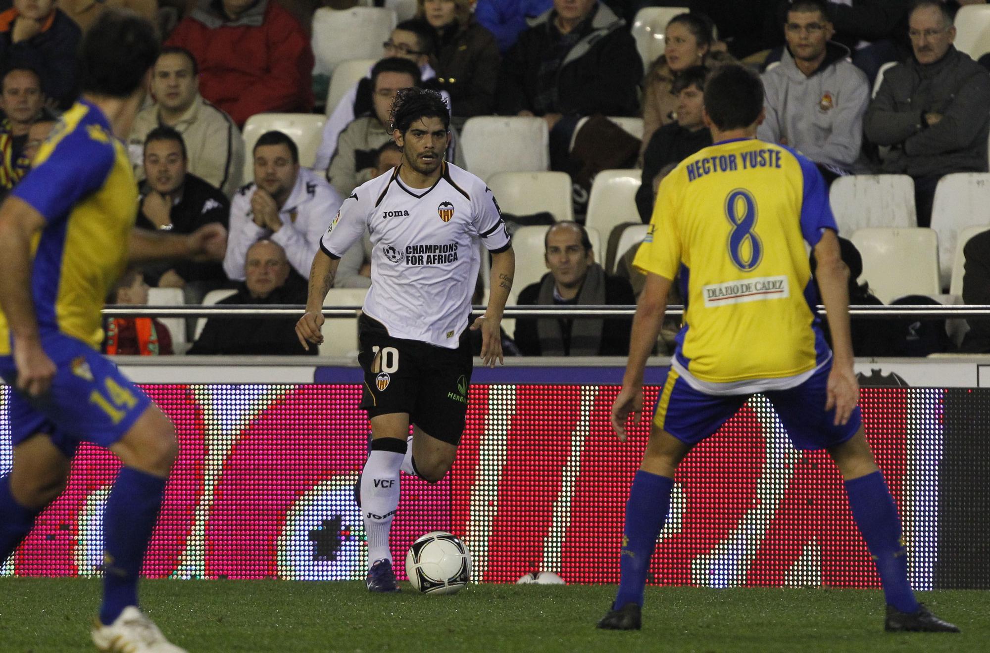 Así fue el Valencia - Cadiz de Copa del Rey de 2011