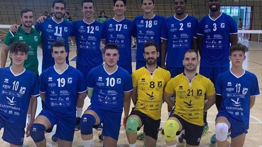Cáceres puede con MM Badajoz y Voleibol Lisboa