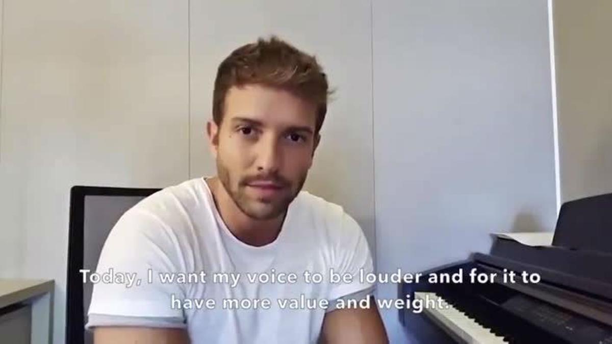 Pablo Alborán: "estoy aquí para contaros que soy homosexual"