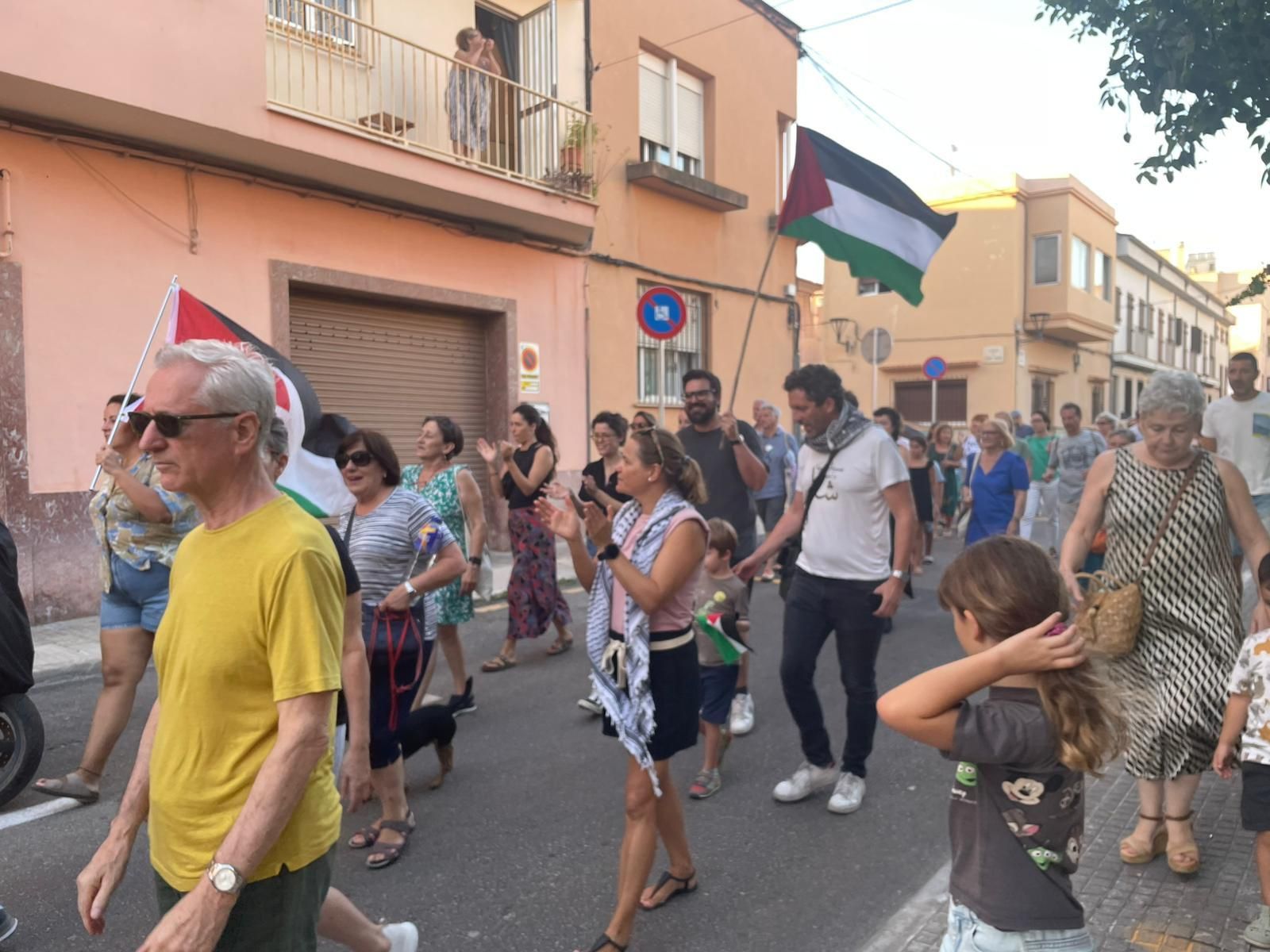 Las marchas de la Part Forana a favor de Palestina para acabar con el genocidio en Gaza