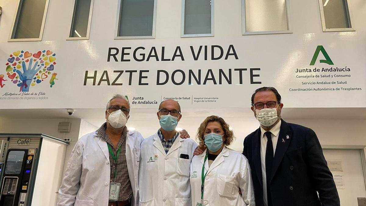 El Hospital Clínico de Málaga inicia una campaña intrahospitalaria para promocionar la donación de órganos y tejidos