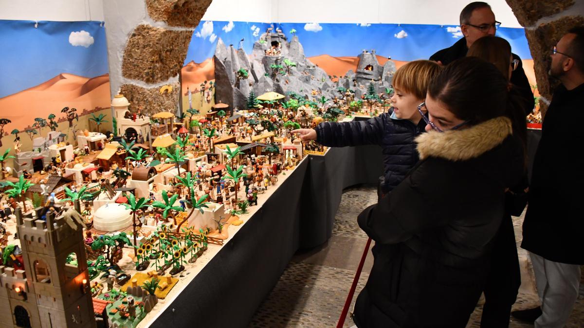 Todos los detalles del belén monumental de Playmobil de Vila-real