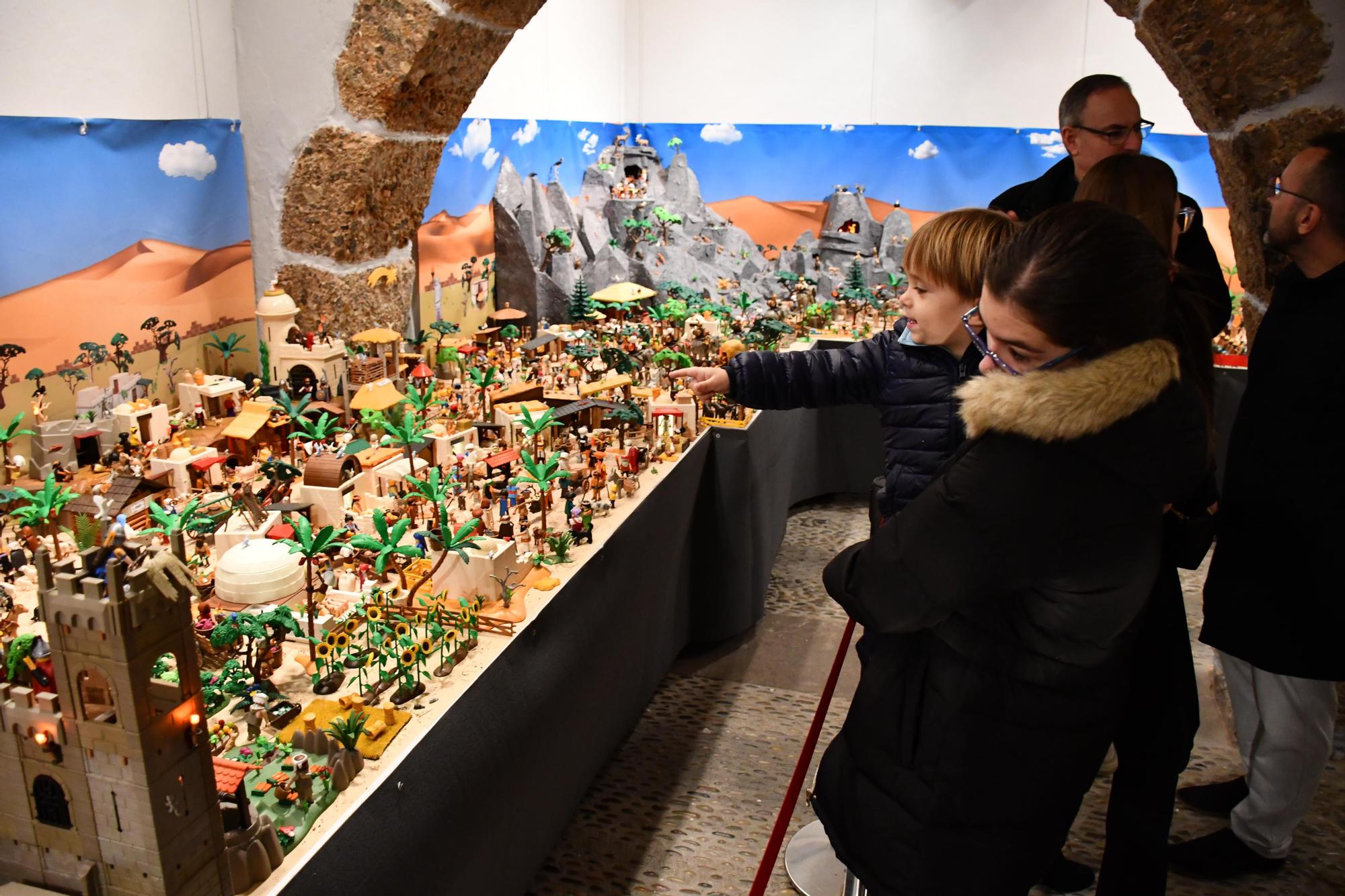 Todos los detalles del belén monumental de Playmobil de Vila-real