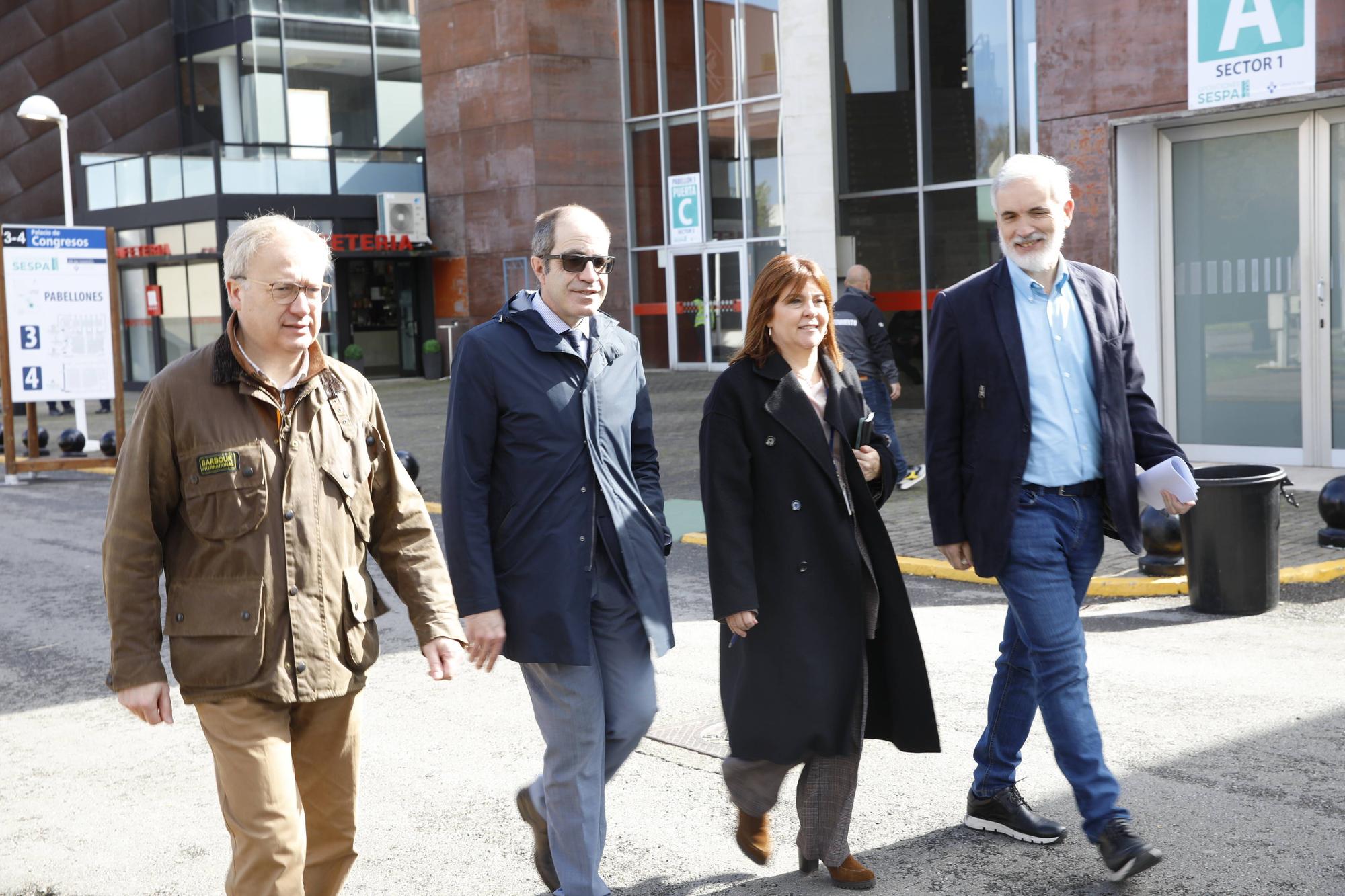 Miles de personas participan en la macrooposición de la sanidad pública asturiana.