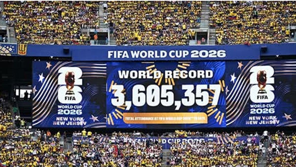 El Mundial 2026 bate el récord global de asistencia... ¡a fa
