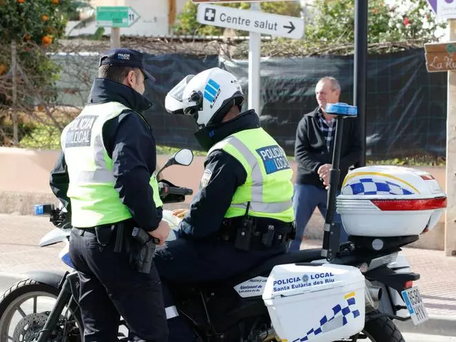 Más vigilancia policial en Santa Gertrudis tras los robos con violencia