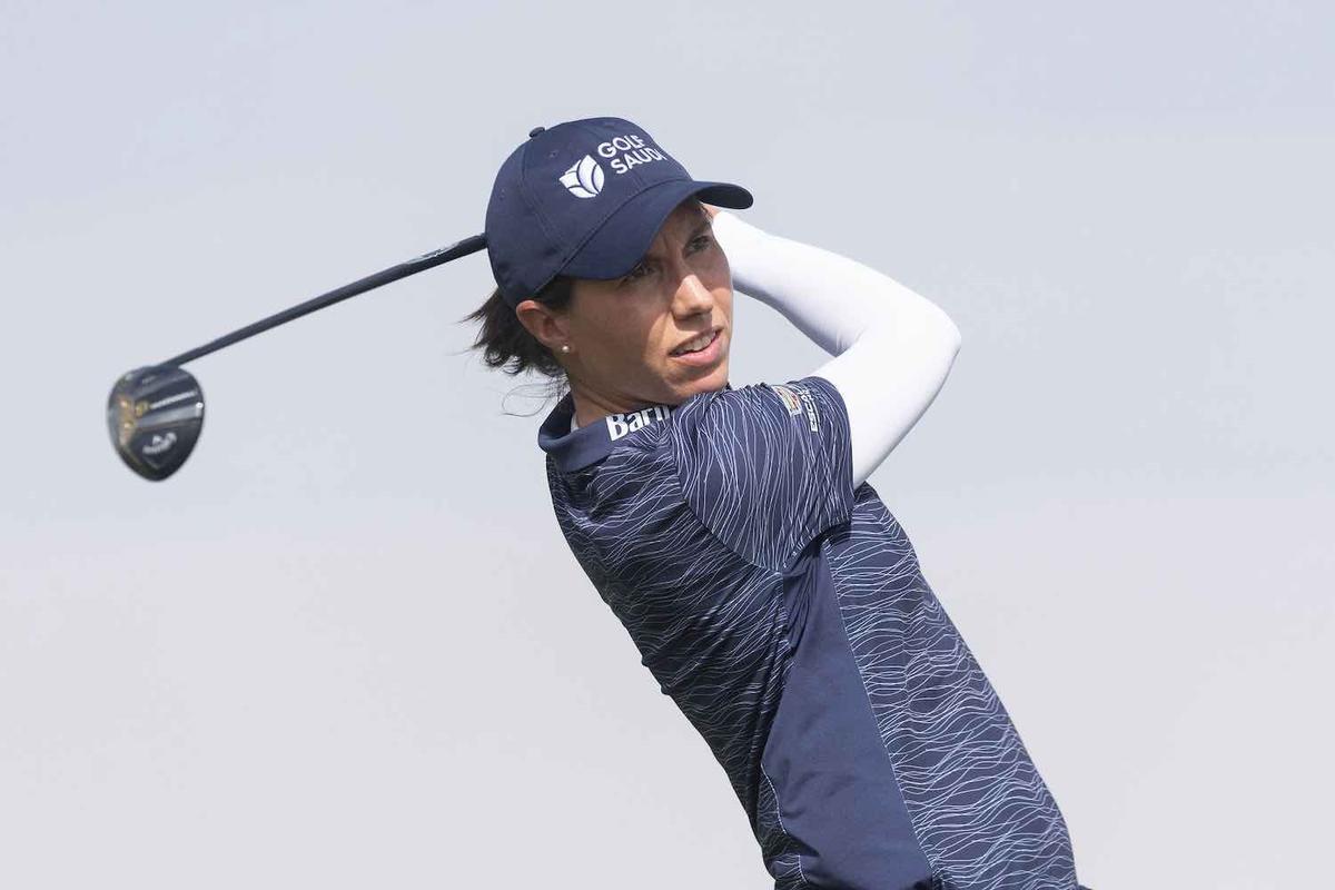 Carlota Ciganda tuvo un inicio destacado en su primer torneo del año en Arabia Saudí