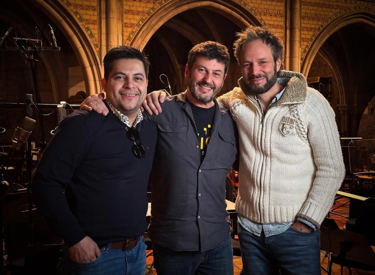 Gregorio Nieto, Fernando Arias y Josep Vicent