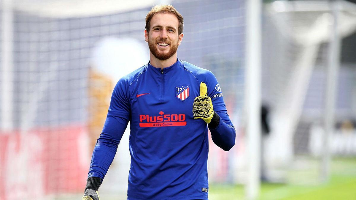 Oblak, sobre sus 100 porterías a cero: Es un número bonito, espero que no se quede allí