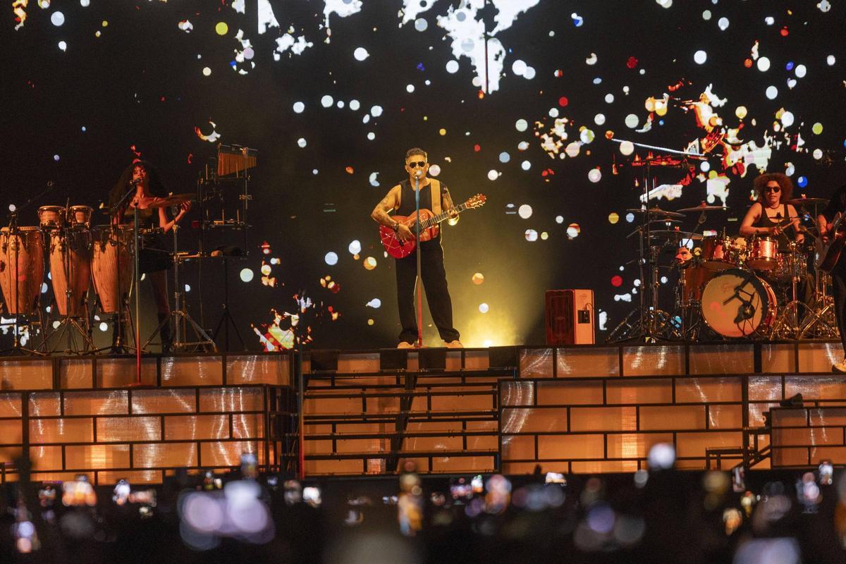El concierto de Alejandro Sanz en Palma, en imágenes