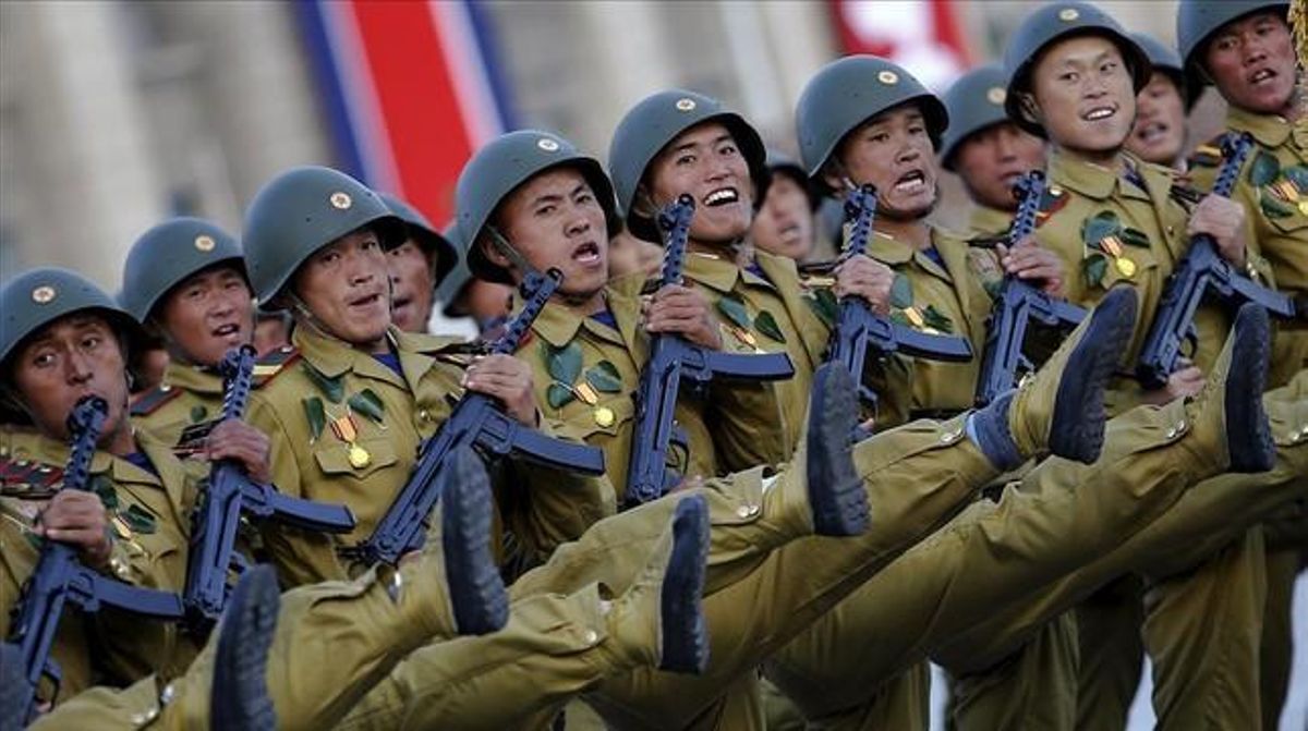 Desfilada daniversari a Corea del Nord