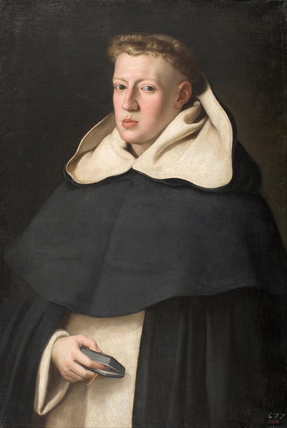 Retrato de fray Alonso de Santo Tomás, obra de Juan Bautista Maíno.