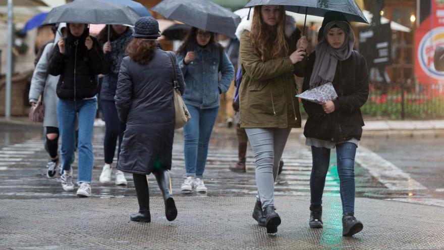 La previsión del tiempo en Valencia anuncia lluvias.