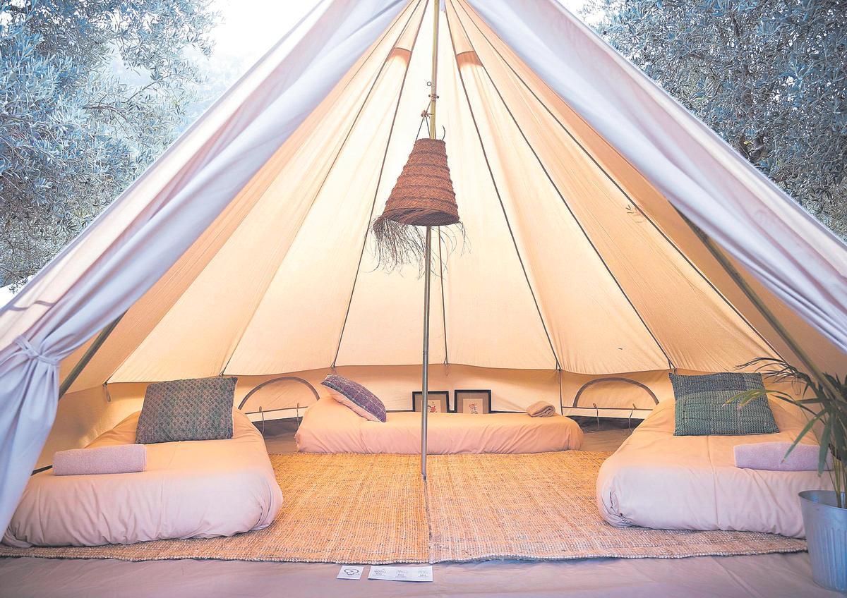 Una tienda en ’The Glamping’, Mallorca