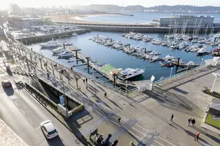 Catorce propuestas compiten por diseñar la fachada marítima de Cimadevilla a Poniente