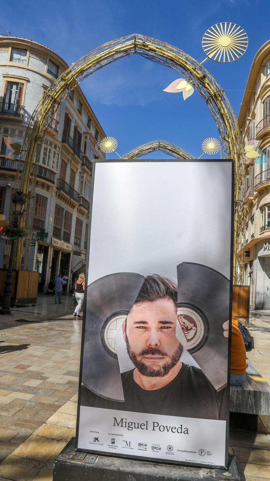 Fotos de la exposición 'Out Flamenco' de la calle Larios