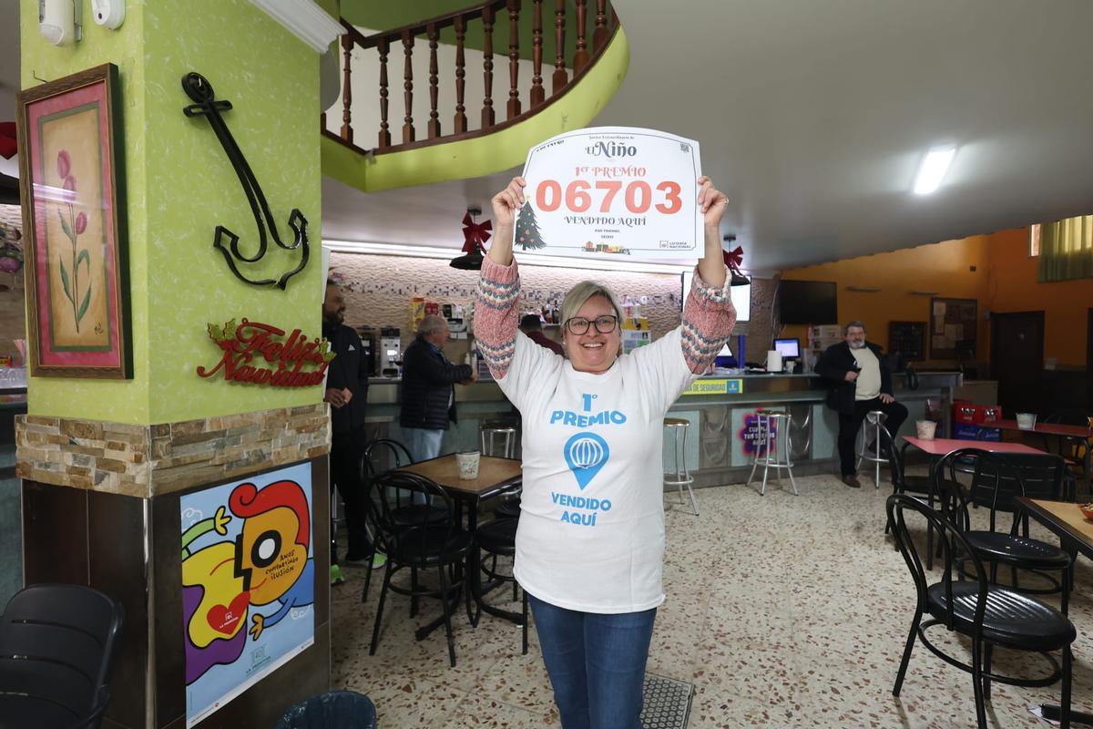 Celebración en el Bar Timonel, en Seixo (Marín, Pontevedra)