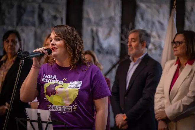 Acto institucional del Gobierno de Canarias por el Día de la Mujer